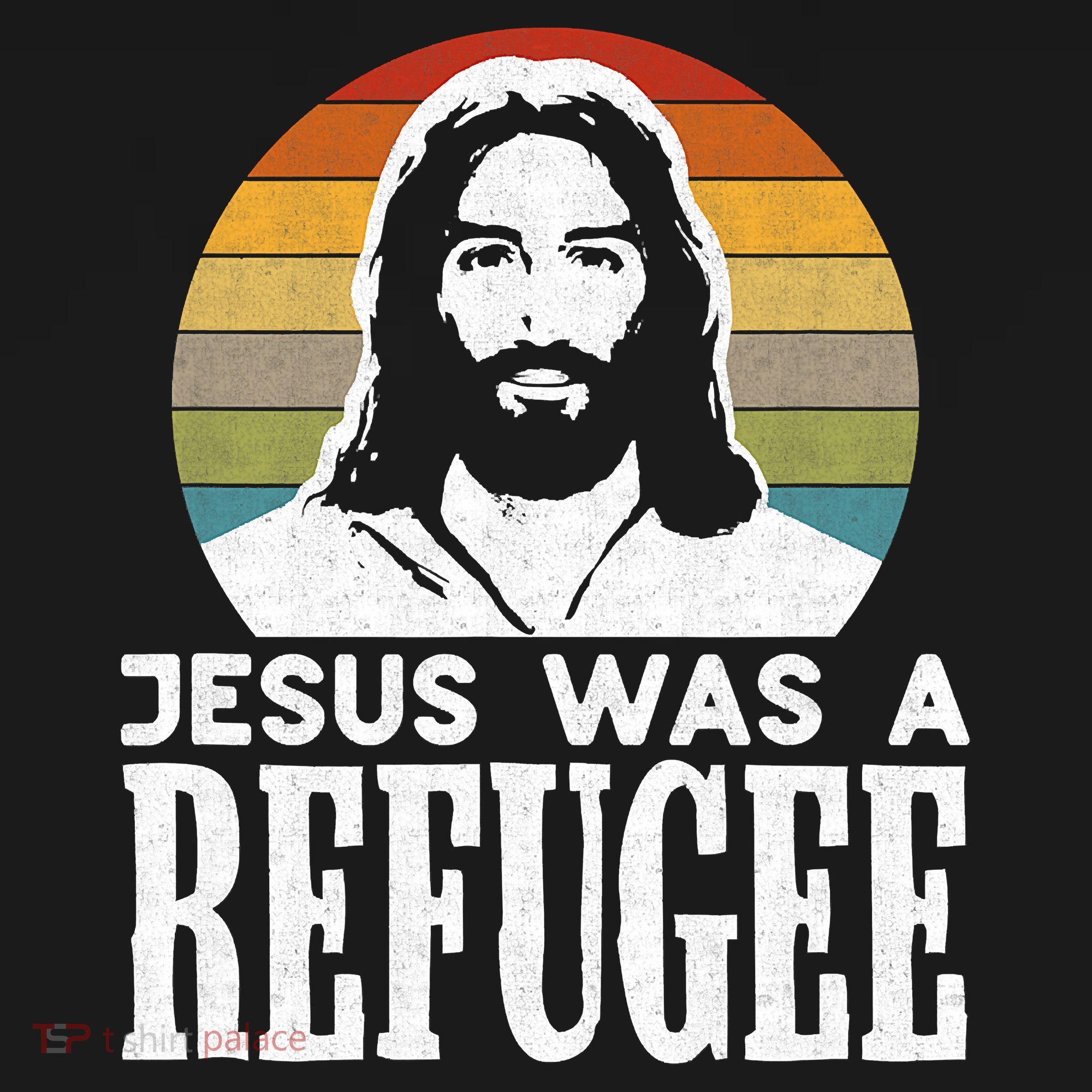 Christian Liberal Jesus Was A Refugee Kids Long Sleeve Shirt