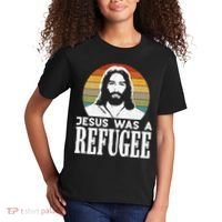 Christian Liberal Jesus Was A Refugee Kids T-Shirt thumb 2