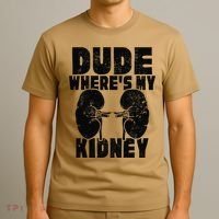 Cool Living Kidney Donor Gifts Donor Art Organ T-Shirt thumb 3