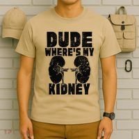 Cool Living Kidney Donor Gifts Donor Art Organ T-Shirt thumb 6