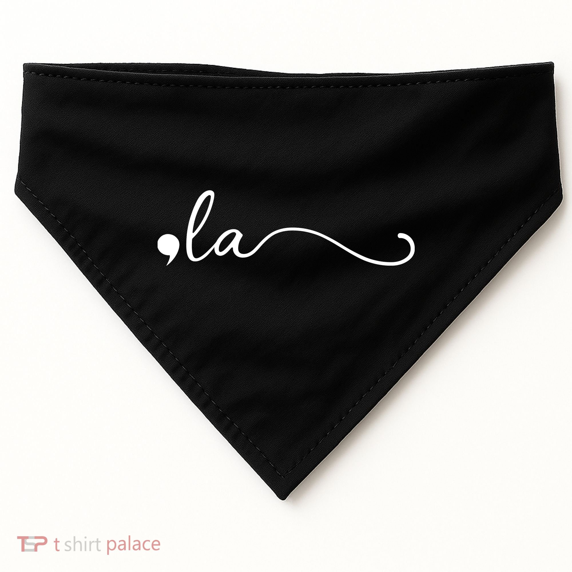 Comma La Kamala Harris USA-Made Doggie Bandana