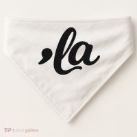 Comma La Kamala Harris 2024 Madam President Vote Kamala USA-Made Doggie Bandana thumb 0