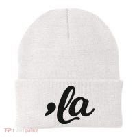 Comma La Kamala Harris 2024 Madam President Vote Kamala Beanie thumb 0