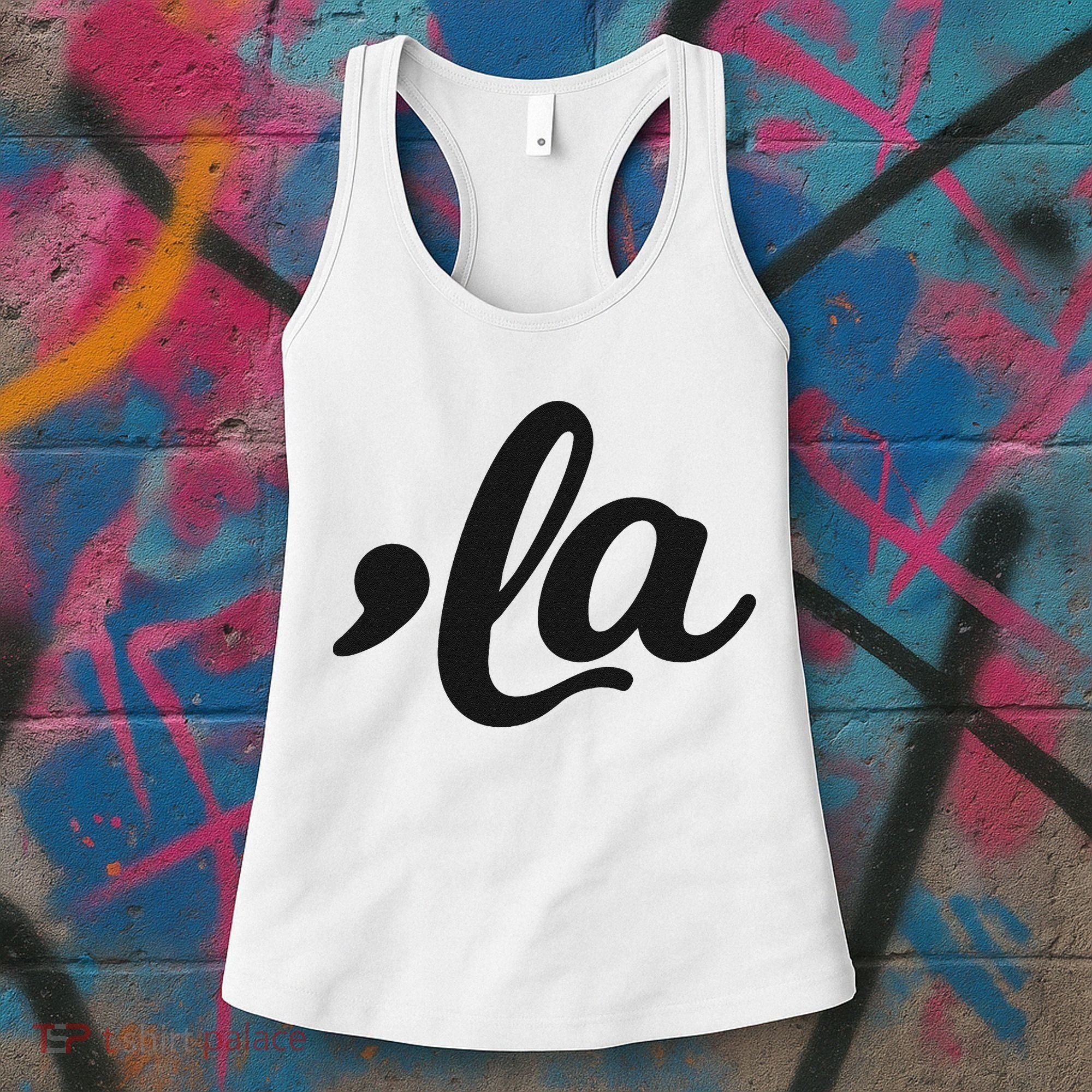 Comma La Kamala Harris 2024 Madam President Vote Kamala Women's Tank Top
