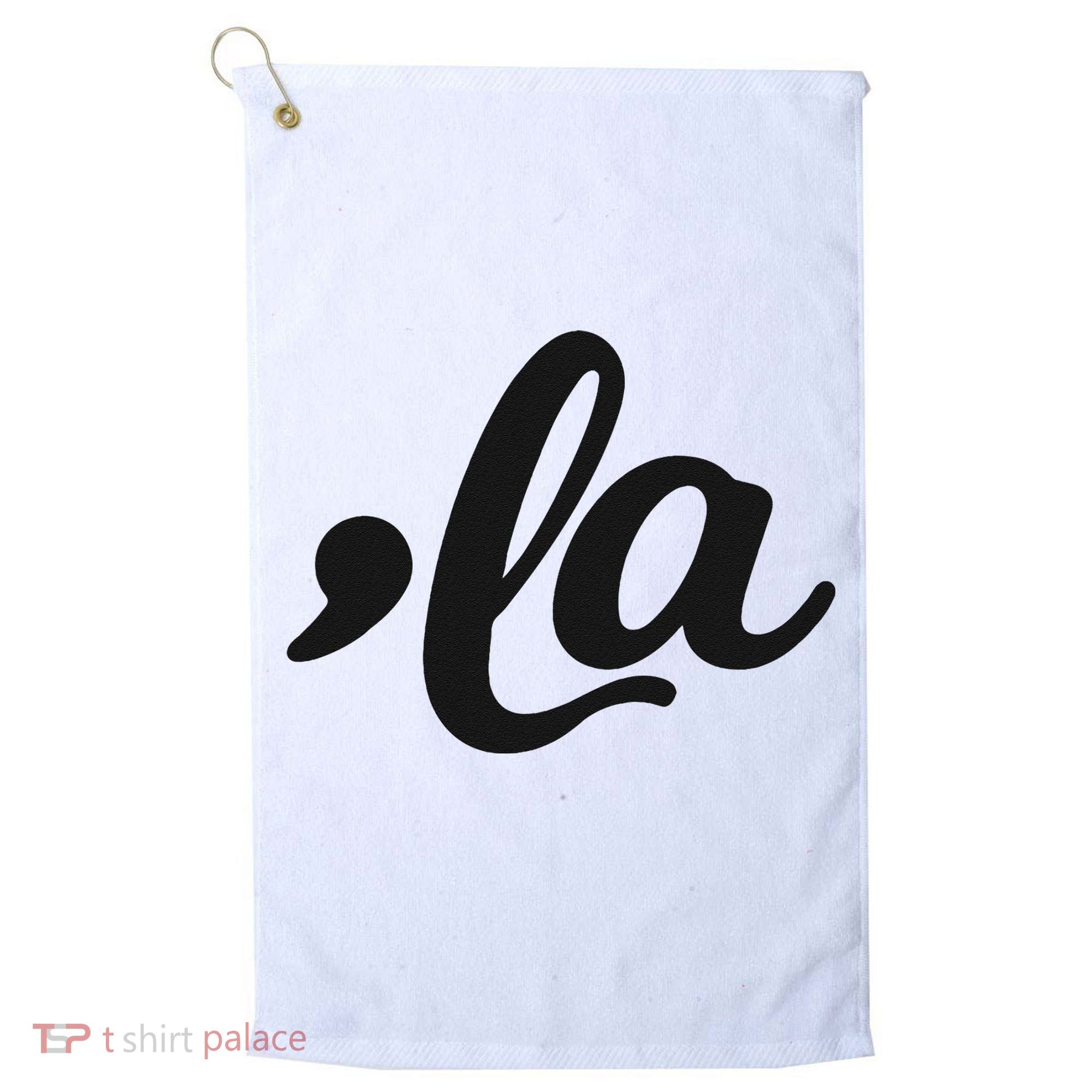 Comma La Kamala Harris 2024 Madam President Vote Kamala Golf Towel