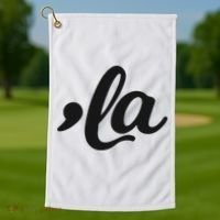Comma La Kamala Harris 2024 Madam President Vote Kamala Golf Towel thumb 1