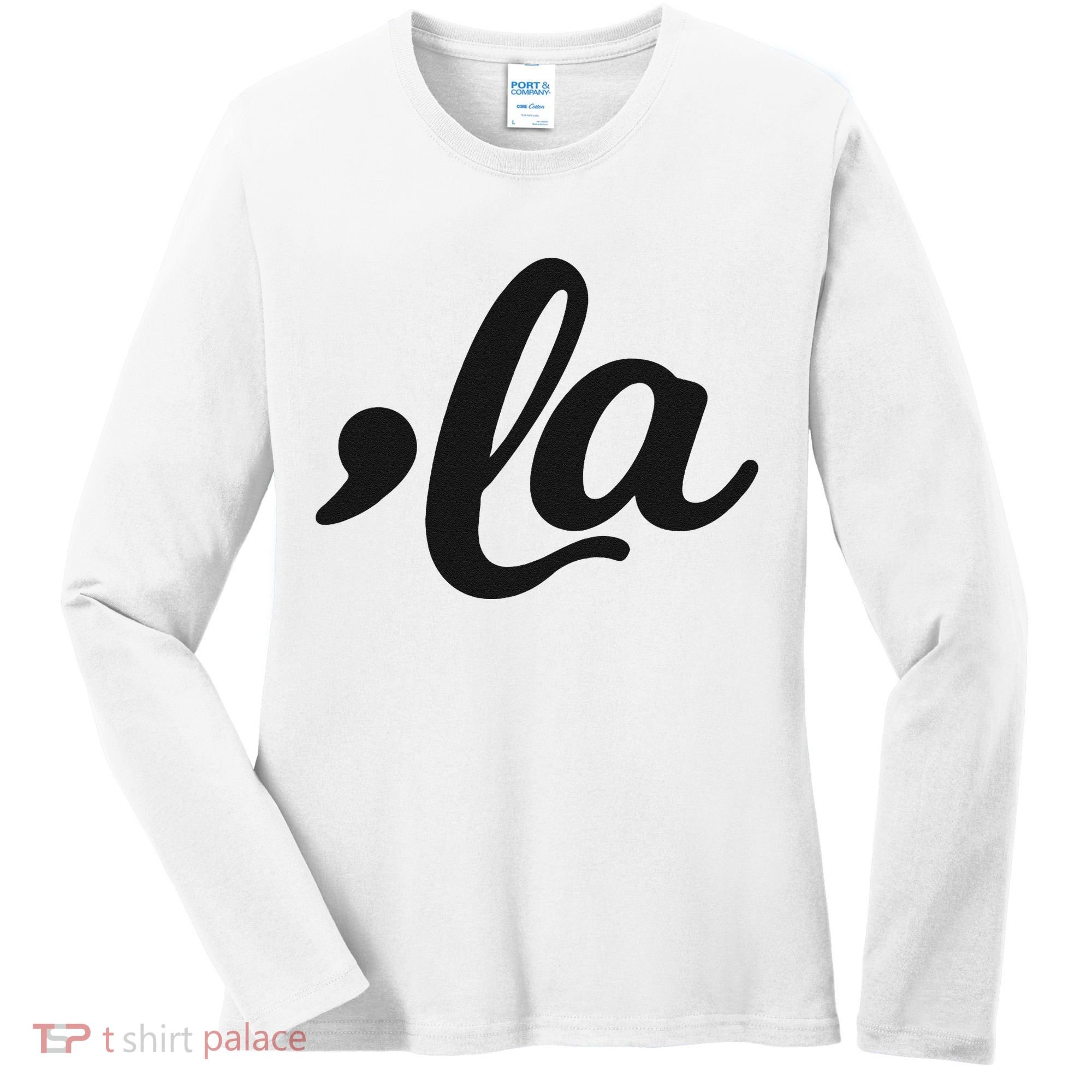 Comma La Kamala Harris 2024 Madam President Vote Kamala Women's Long Sleeve Shirt