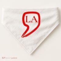 Comma La Kamala Harris USA-Made Doggie Bandana thumb 0