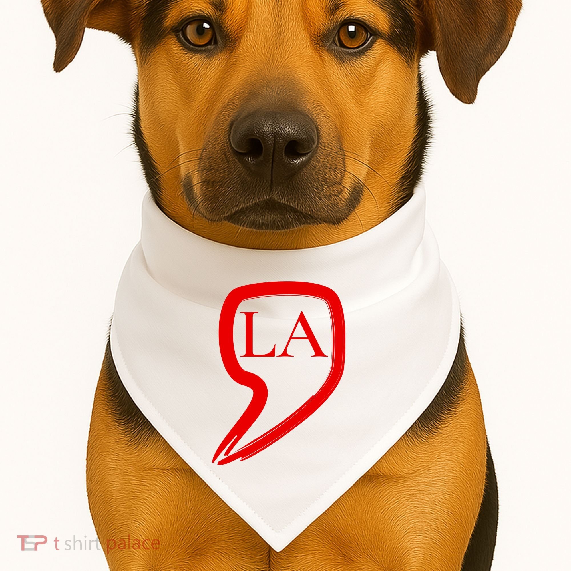 Comma La Kamala Harris USA-Made Doggie Bandana