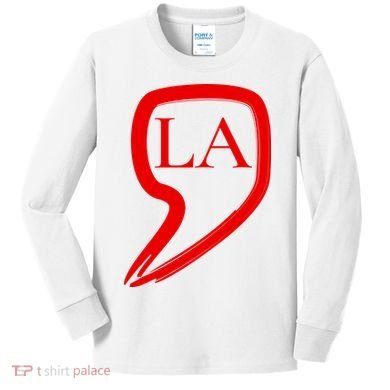 Comma La Kamala Harris Kids Long Sleeve Shirt