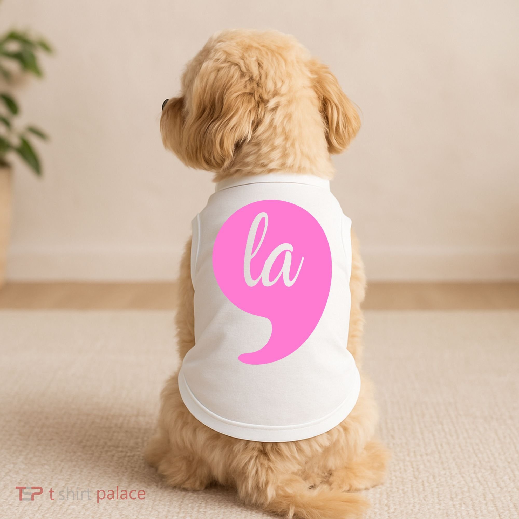 Comma La Kamala Harris Doggie Tank