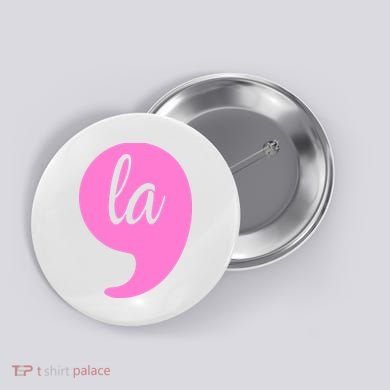 Comma La Kamala Harris Button