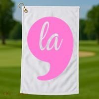 Comma La Kamala Harris Golf Towel thumb 1