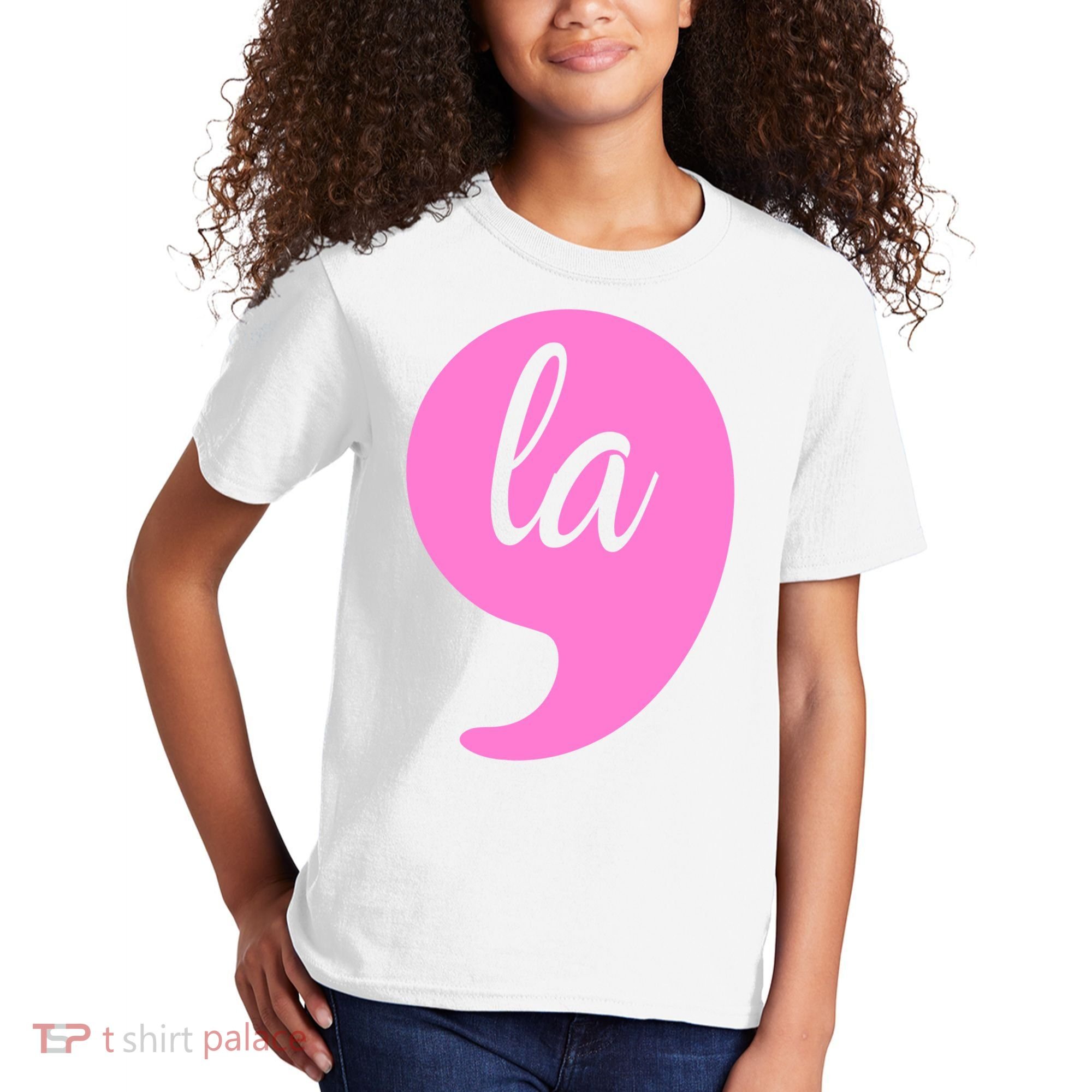 Comma La Kamala Harris Kids T-Shirt