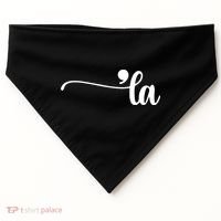 Comma La Kamala Harris Election USA-Made Doggie Bandana thumb 0