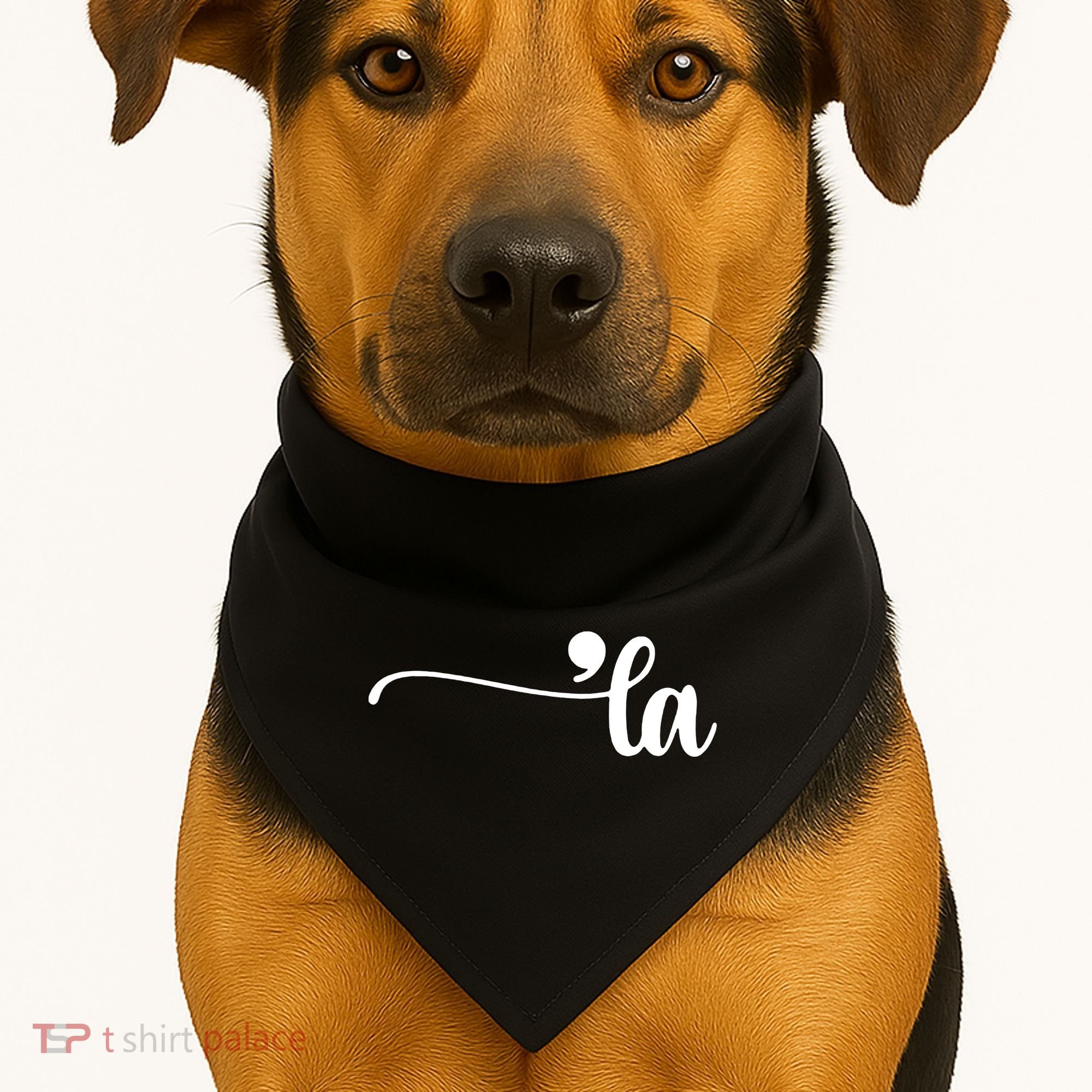 Comma La Kamala Harris Election USA-Made Doggie Bandana