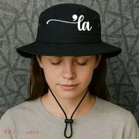Comma La Kamala Harris Election Bucket Hat thumb 3