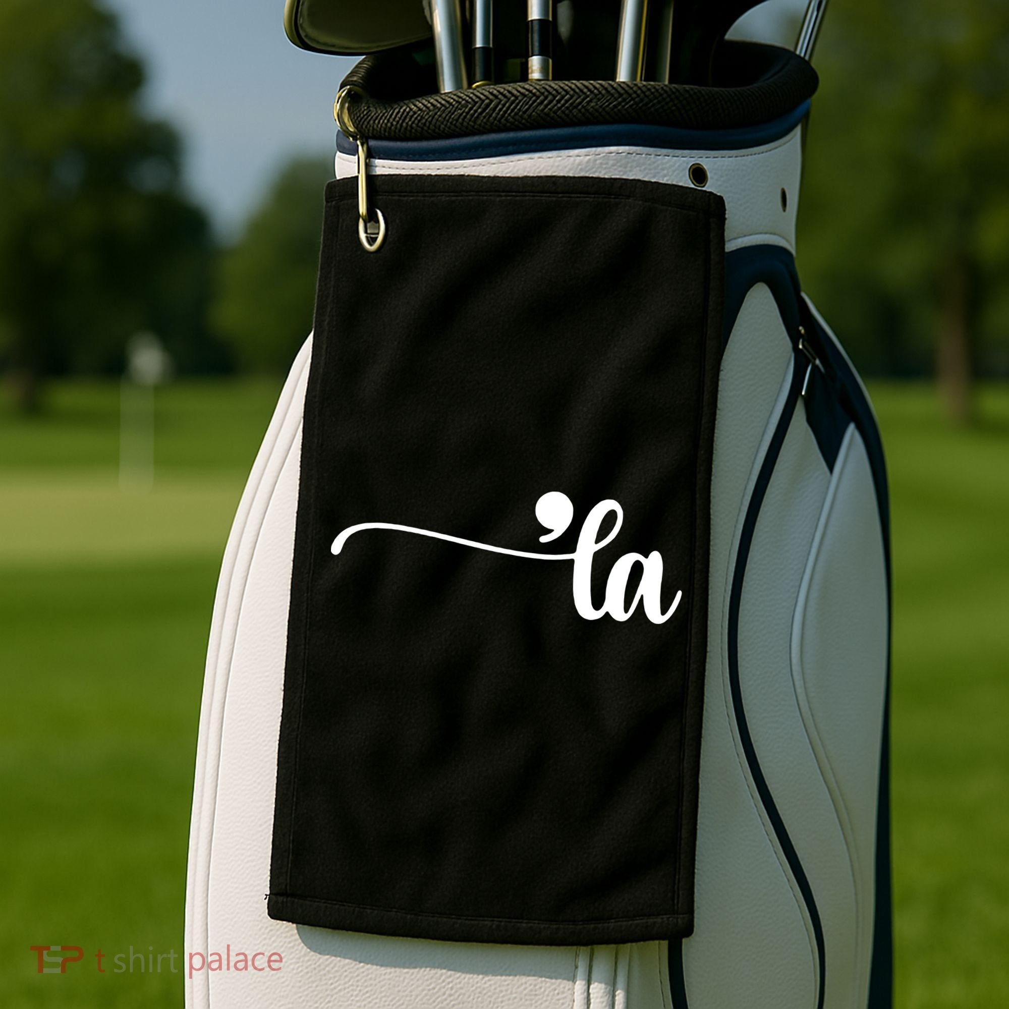 Comma La Kamala Harris Election Golf Towel