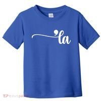 Comma La Kamala Harris Election Toddler T-Shirt thumb 0