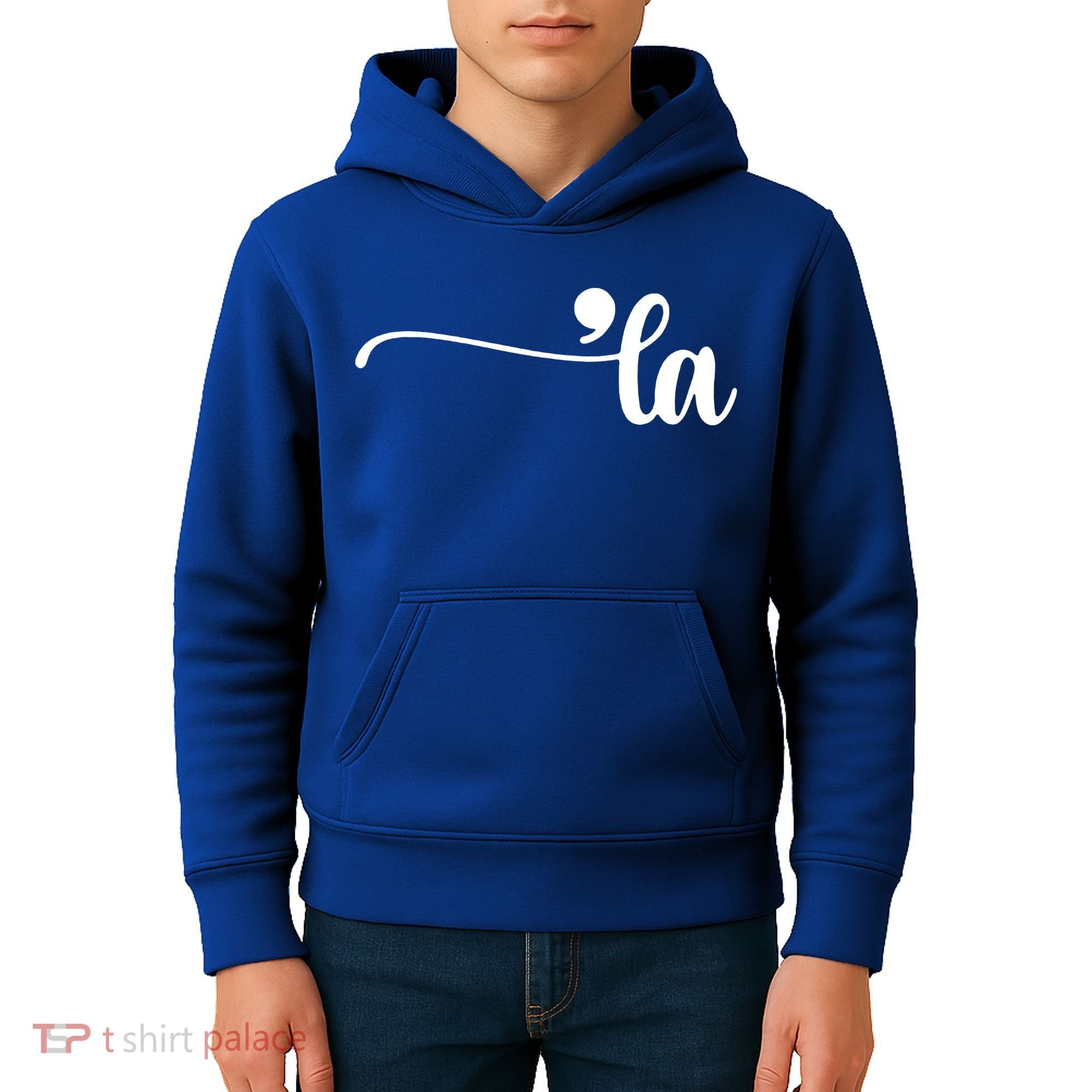 Comma La Kamala Harris Election Kids Hoodie