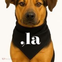 Comma La Kamala USA-Made Doggie Bandana thumb 1