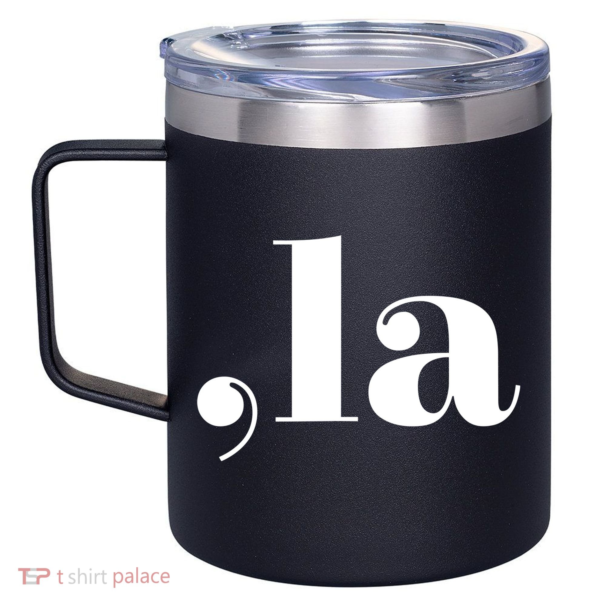 Comma La Kamala 12oz Stainless Steel Coffee Mug
