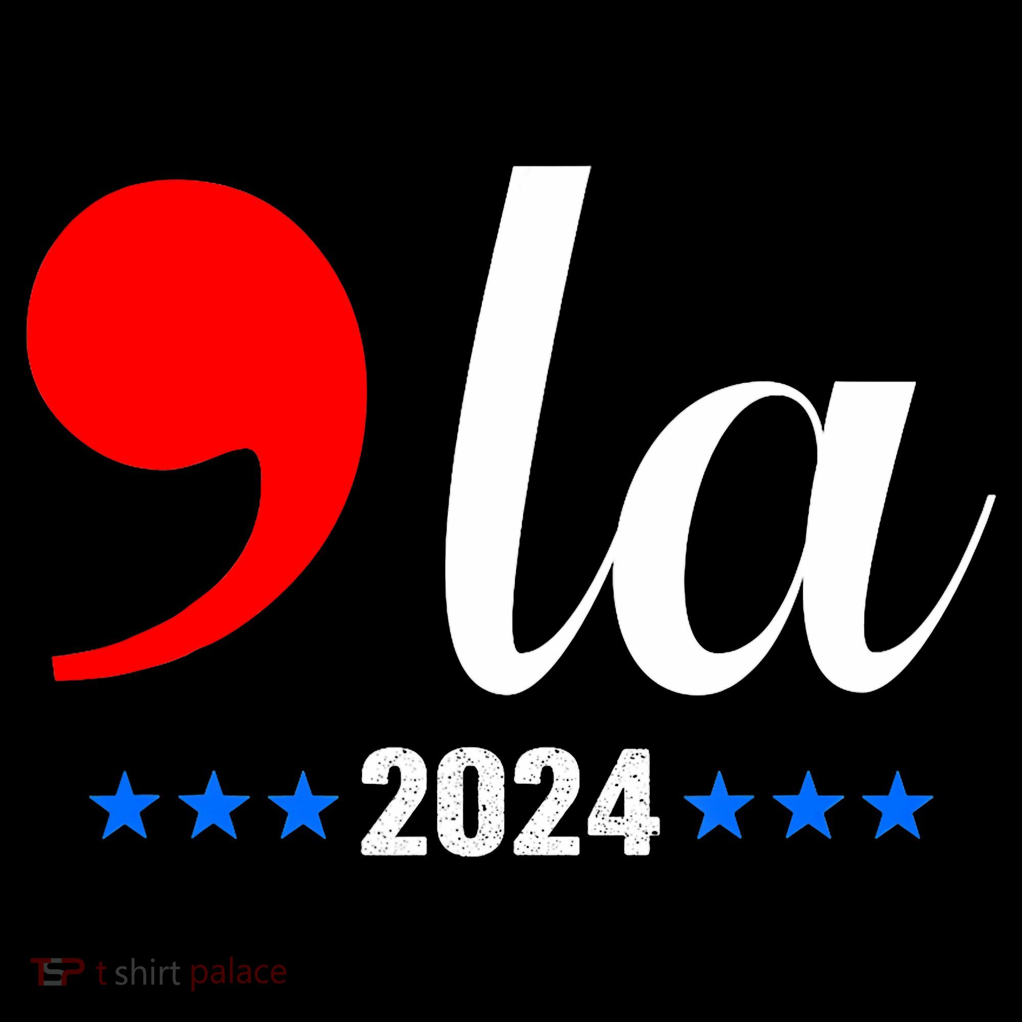 Comma + La Kamala Harris For President 2024 Election Women's Hoodie