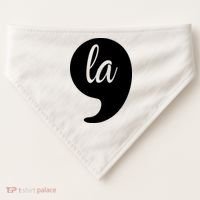 Comma La Kamala Harris For President 2024 Election USA-Made Doggie Bandana thumb 0