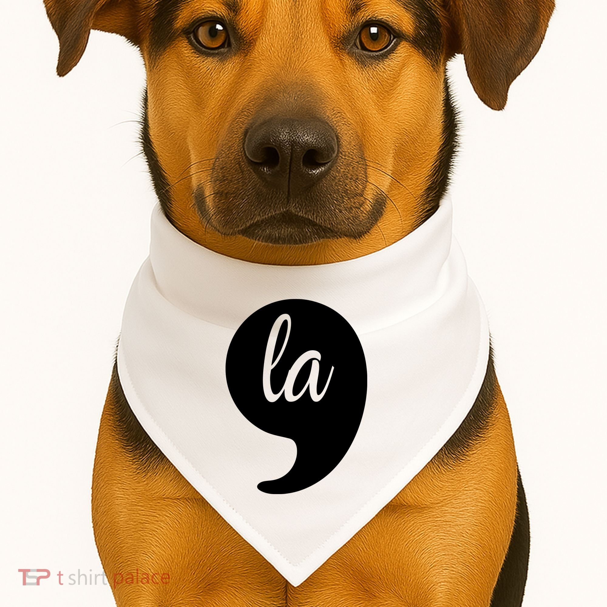 Comma La Kamala Harris For President 2024 Election USA-Made Doggie Bandana