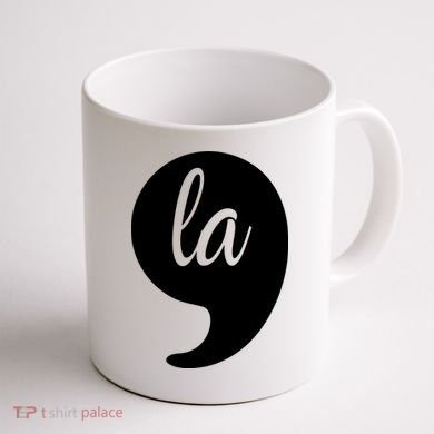 Comma La Kamala Harris For President 2024 Election Coffee Mug back
