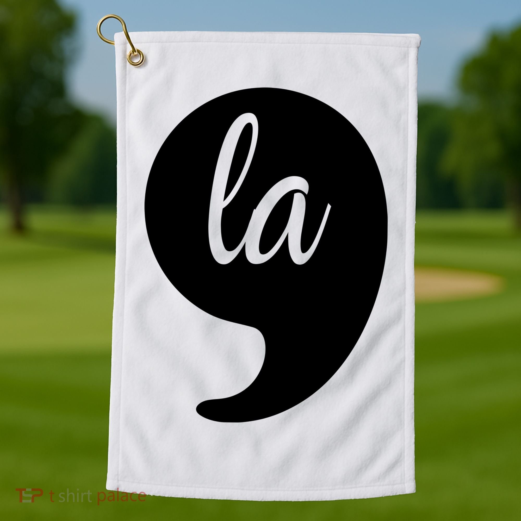 Comma La Kamala Harris For President 2024 Election Golf Towel