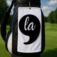 Comma La Kamala Harris For President 2024 Election Golf Towel thumb 2