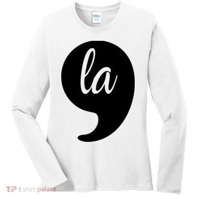 Comma La Kamala Harris For President 2024 Election Women's Long Sleeve Shirt