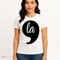 Comma La Kamala Harris For President 2024 Election Women's T-Shirt thumb 4