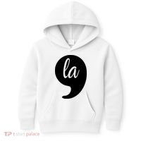 Comma La Kamala Harris For President 2024 Election Kids Hoodie thumb 0