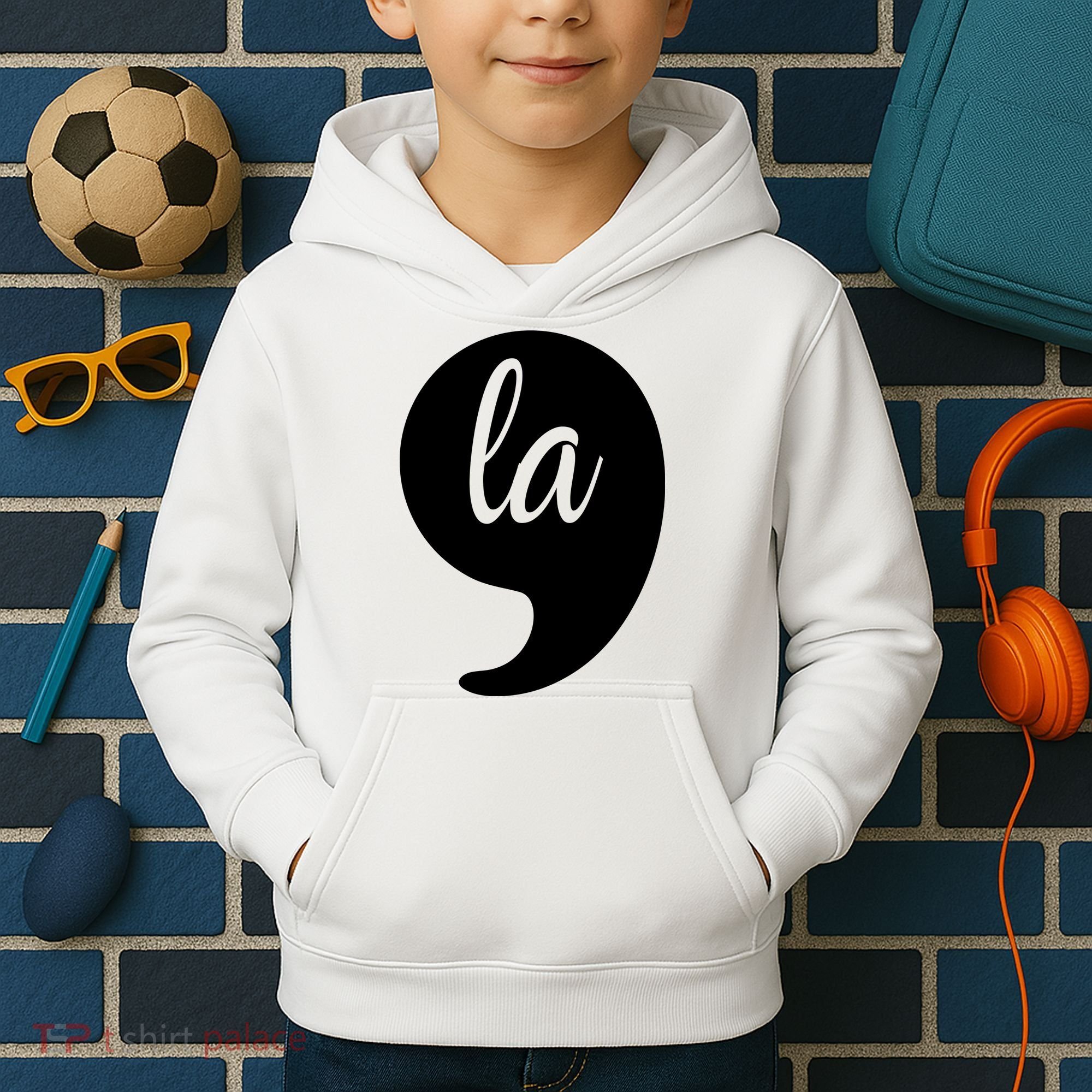 Comma La Kamala Harris For President 2024 Election Kids Hoodie