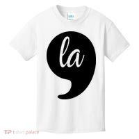 Comma La Kamala Harris For President 2024 Election Kids T-Shirt thumb 0