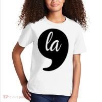 Comma La Kamala Harris For President 2024 Election Kids T-Shirt thumb 2