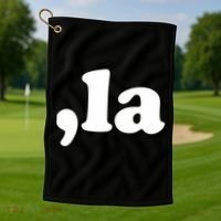 Comma La Kamala Harris Golf Towel thumb 1
