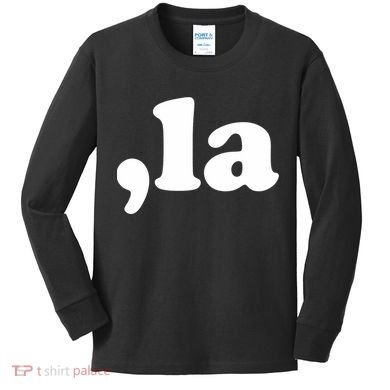 Comma La Kamala Harris Kids Long Sleeve Shirt