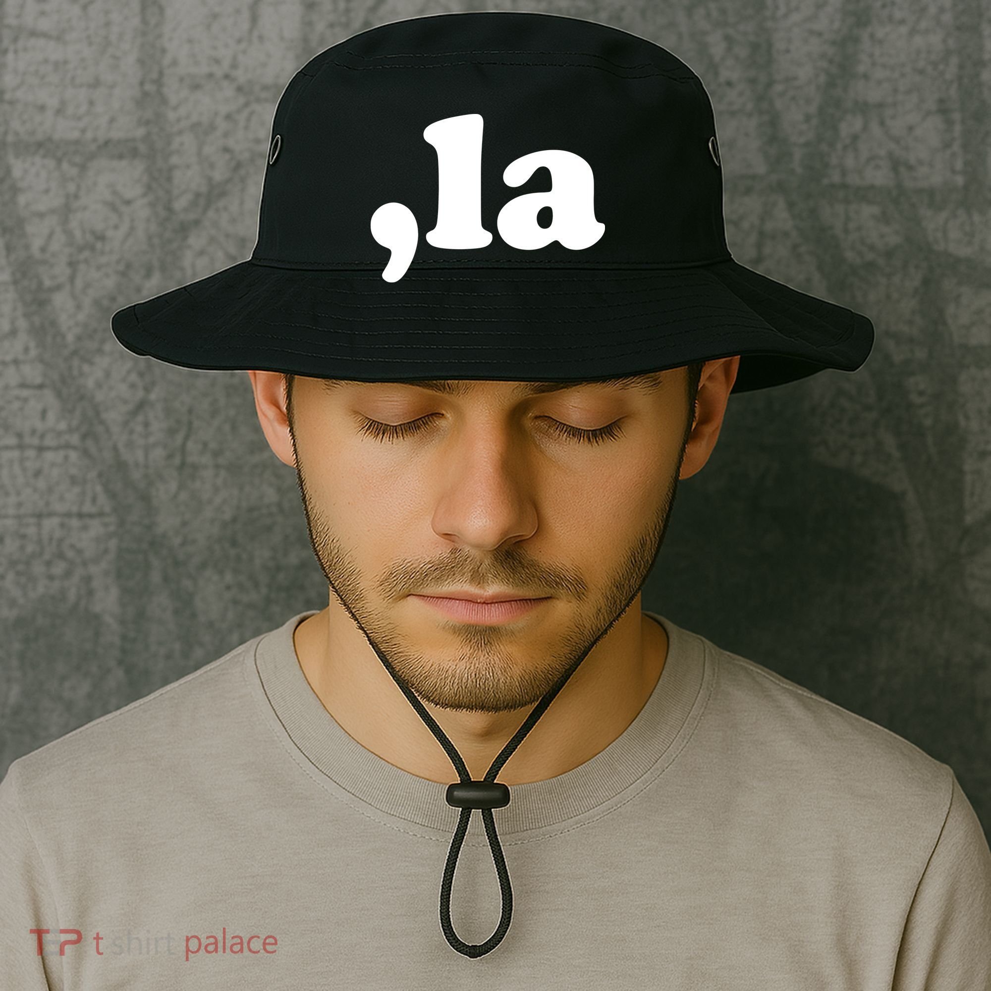 Comma La Kamala Harris Bucket Hat