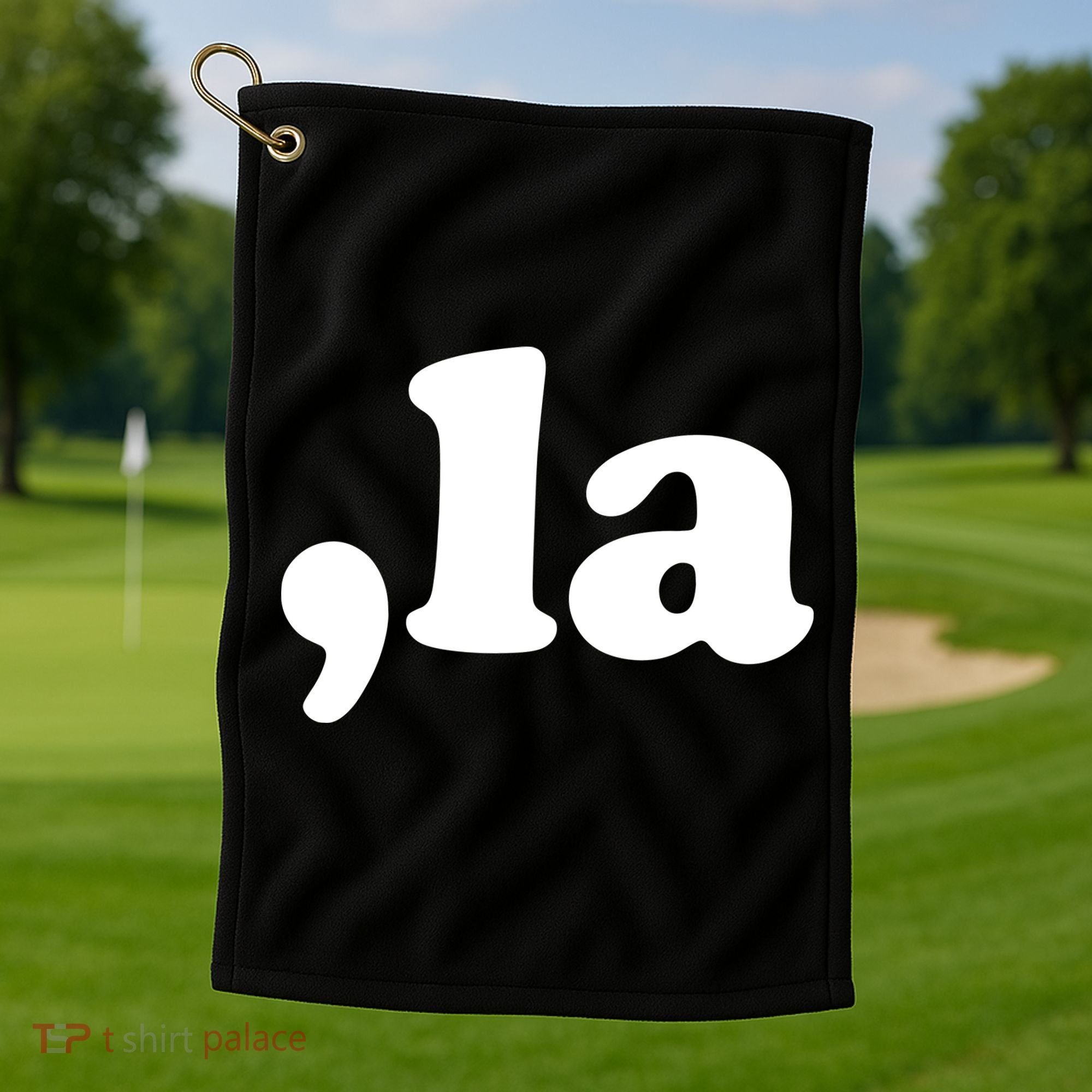 Comma La Kamala Harris Golf Towel