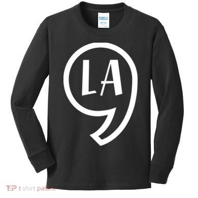 Comma La Kamala Harris Comma La Kids Long Sleeve Shirt