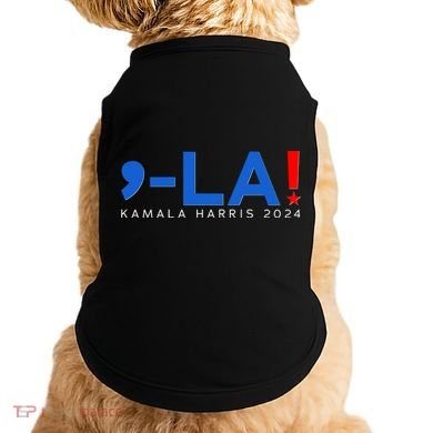 Comma La Kamala Harris 2024 Doggie Tank