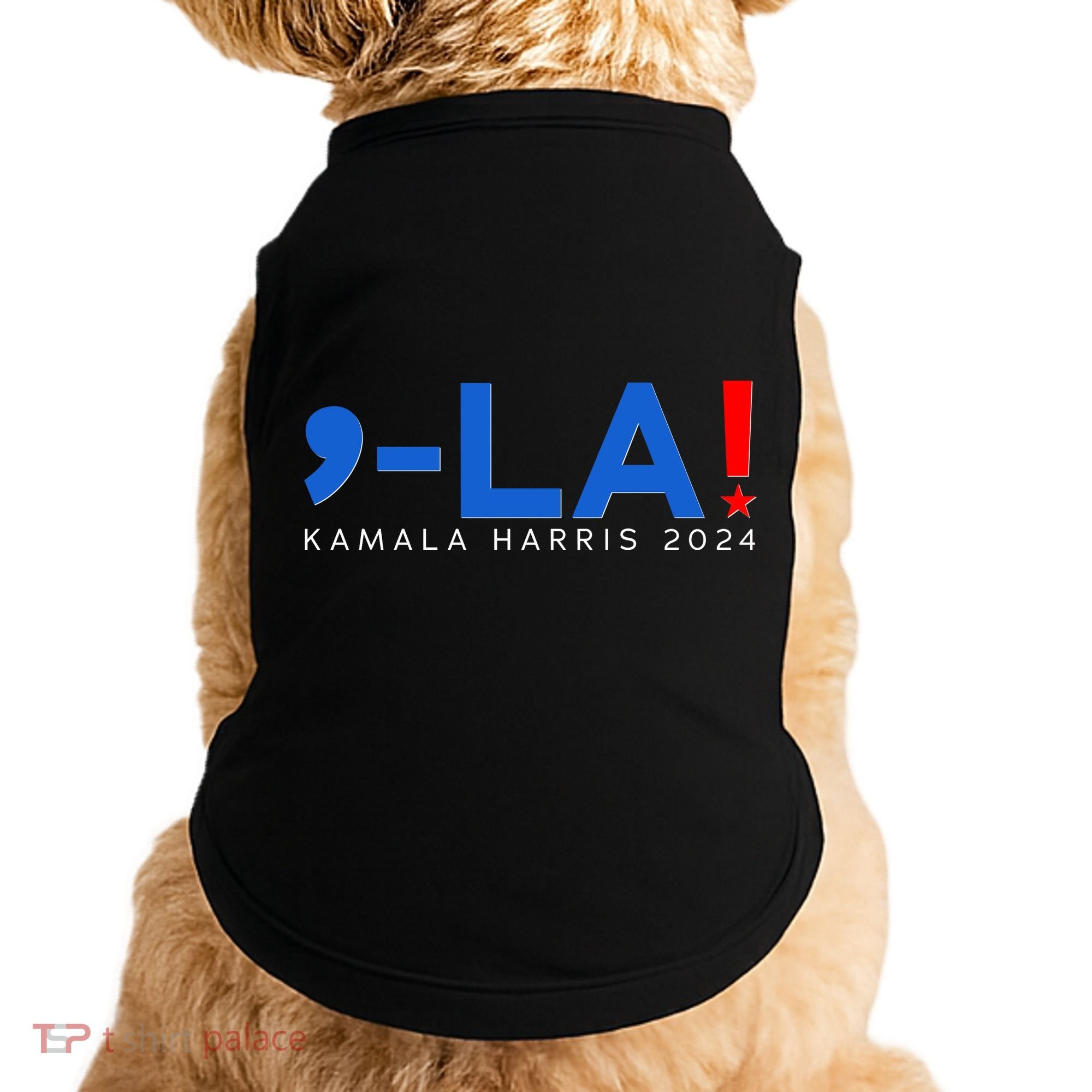 Comma La Kamala Harris 2024 Doggie Tank