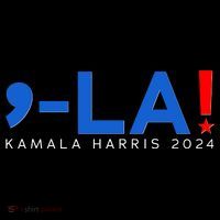 Comma La Kamala Harris 2024 Doggie Tank thumb 4
