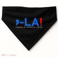 Comma La Kamala Harris 2024 USA-Made Doggie Bandana thumb 0