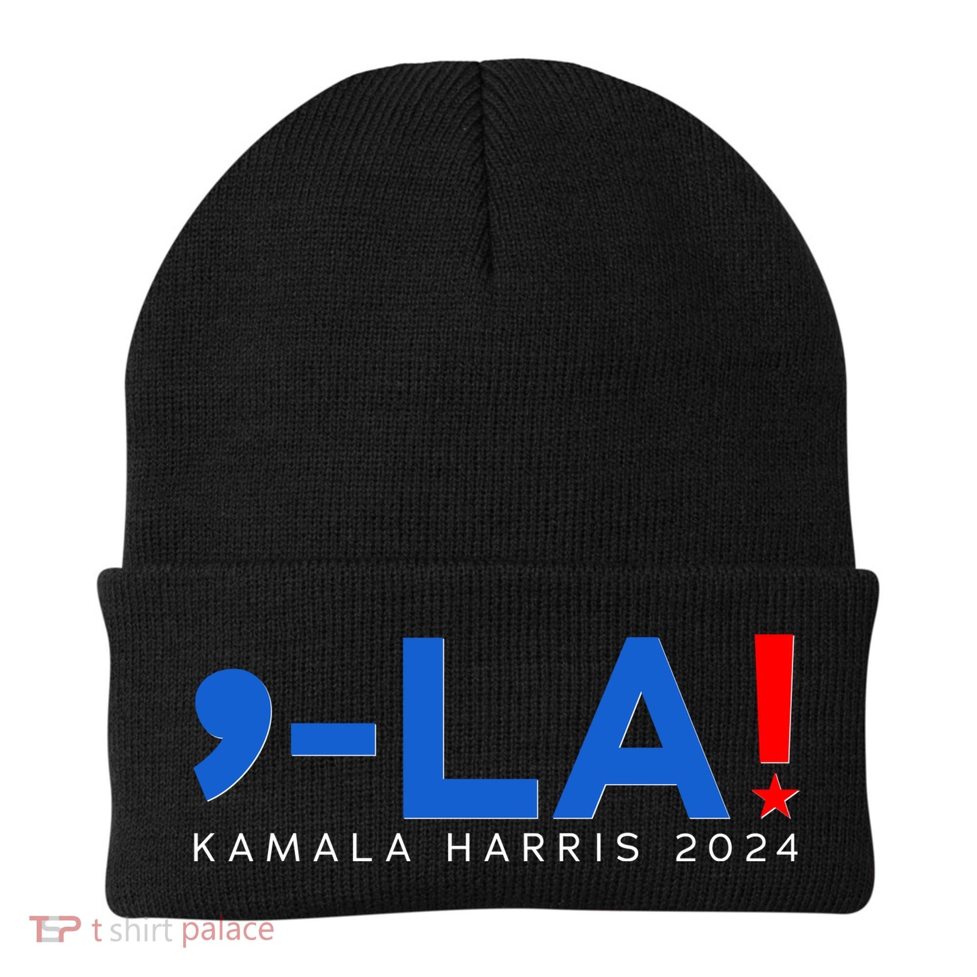 Comma La Kamala Harris 2024 Beanie