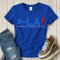 Comma La Kamala Harris 2024 Women's T-Shirt thumb 3