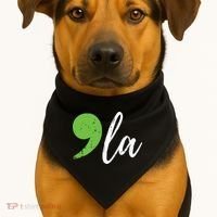 Comma La Kamala Harris Vote 2024 USA-Made Doggie Bandana thumb 1
